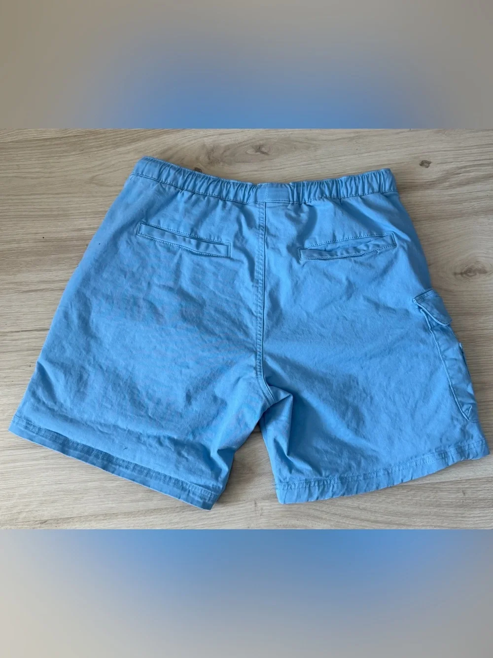 Grindhouse Denim Carolina Blue Utility Cargo Shorts Men’s Medium Streetwear